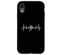 Battement de Coeur Orage Humour Chasseur d’orages Homme Coque pour iPhone XR