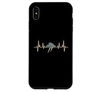 Battement de Coeur Orage Humour Chasseur d’orages Homme Coque pour iPhone XS Max