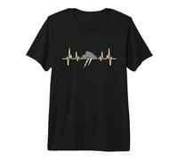 Battement de Coeur Orage Humour Chasseur d’orages Homme T-Shirt Haut de Gamme