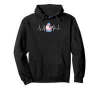 Battement de Cœur Chat Mystique Transgenre Fierté Sweat à Capuche