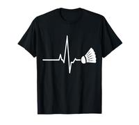 Battement de cœur de badminton T-Shirt