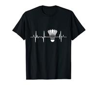 Battement de cœur du badminton T-Shirt