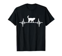 Battement de cœur du chat Propriétaire du chat Felis Catus T-Shirt