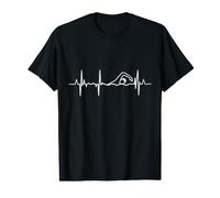 Battement de cœur du Nageur Natation athlète T-Shirt Graphique avec Valeur