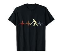 Battement de cœur d'un Joueur de Hockey sur Gazon T-Shirt Graphique avec Valeur