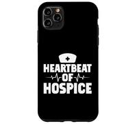 Battement de cœur d'une infirmière en Soins palliatifs Coque pour iPhone 11 Pro Max