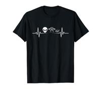 Battement de cœur Spatial d'un OVNI Extraterrestre T-Shirt Graphique avec Valeur