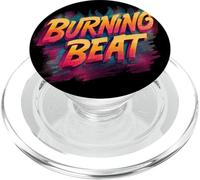 Battement féroce avec des Flammes pour Un Look brûlant PopSockets PopGrip pour MagSafe