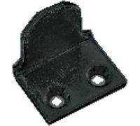 Battements bas à visser de persienne acier zingué noir - coudés boîte de 10 G