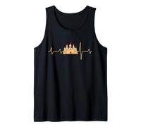 Battements cardiaques Cadeau Château de Sable Débardeur