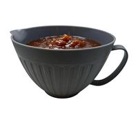 Batter Bowl Spout, Non Slip Cookware, Heat Resistant Measure, Kitchen Accessory, Reliable Mixing Fixture, Easy Nest Supply, Portable Baking Gear, for Cooking Serving Soup Cake Egg 8.34*8.34*5.31 in