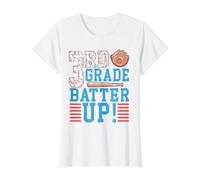 Batter de Baseball de 3e année pour la rentrée Scolaire des Enfants T-Shirt Graphique avec Valeur