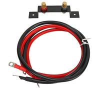 Batter de batterie à distance Post de bornes de batterie imperméable Premium Kit de relocalisation avec des câbles en cuivre durables pour le bateau tracteur RV Truck de voiture (6AB)
