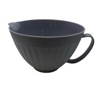 Batter Mixing Bowl, Non Slip Measuring Cup, Heat Resistant Container, Pour Spout Vessel, for Baking Cooking Serving Soup Cake Egg Chocolate Sauce Waffle Butter Candy Kitchen 8.34*8.34*5.31 Inch