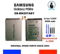 BATTERIA ORIGINALE SAMSUNG EB-BM207ABY GALAXY M30s SM-M307FN/DS 6000mAh 23,1Wh