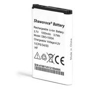 Batterie 1000 mAh 3,7 V pour téléphone portable Doro 1370 1372 Phone Easy DBO-1000A