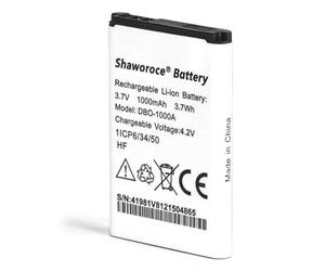 Batterie 1000 mAh 3,7 V pour téléphone portable Doro 1370 1372 Phone Easy DBO-1000A