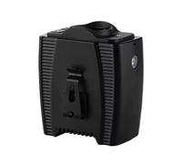 Batterie 10000mAh, Durée De Vie La Super Longue 21 Heures, Ventilateur Taille, Prise en Charge du Chargement des Appareils Mobiles, Affichage Numérique Indiquant Puissance Pince Mains Libres(Black)