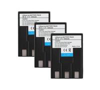Batterie 1000mAh NB-3L NB3L, Compatible for Canon | IXUS IIS SD110 IXY I2 I5 S700 750 700 EST IIS SD20 PC1060 PC1114 110 Batterie(3 Battery)