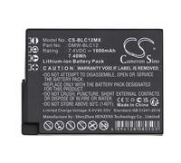 Batterie 1000mAh type BP-DC12 BP-51 DMW-BLC12 Pour Panasonic LUMIX LEICA