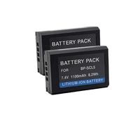 Batterie 1100 MAh, Compatible avec Leica, for Appareils Photo M10, M10-R Et M10-P (BPSCL5)(2 Battery)