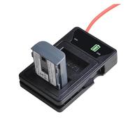 Batterie 1100mAh NB 2LH NB-2L BP-2L5 + LED Double Chargeur USB Intégré, Compatible For Canon. For Rebel XT XTi EOS 350D PowerShot S50 G9 EOS 350D 400D(Battery withCharger)