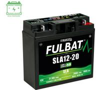 Batterie 12-20 fulbat 12v20ah lg182 l77 h168 sans ent. activee usine motoculture