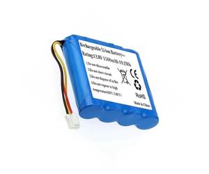 Batterie 12.8V 1500mAh, Compatible Avec Moneual, Batterie Haute Capacité For Aspirateur Robot MR6803