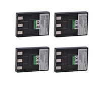 Batterie 1200mAh NB-3L NB3L NB 3L, Compatible for Canon, | PowerShot SD10 SD20 SD40 SD550 SD500 SD100 SD110, IXUS IIs II, batterie NB-3LH(4x Battery)