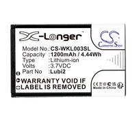 Batterie 1200mAh type BL-5CV Lubi2 Pour Vertu Signature S Design, Wiko Lubi 2
