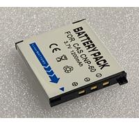 Batterie 1200mAh type NP-60 NP60 pour Casio Exilim EX-FS10, Zoom EX-S10