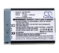 Batterie 1250mAh type NB-13L NB13L Pour Canon Powershot G5X, G5X M2, G7X G9X