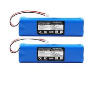 Batterie 12800mAh. Compatible Avec Lydsto R1. Batterie Rechargeable Li-ion For Aspirateur R1 Avec Capacité(2PCS-12800mAh)