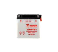 Yuasa Batterie moto 12N9-4B-1 12V 9Ah 85A - Conventionnelle avec entretien, livrée sans acide