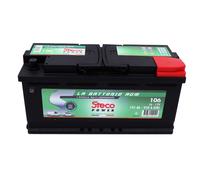 Batterie 12V 105Ah 950A 393x175x190 mm système start&stop + stecopower - 106