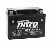 BATTERIE 12V 11,2 Ah NTZ14S NITRO SLA SANS ENTRETIEN PRETE A L'EMPLOI