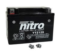 BATTERIE 12V 11 Ah NTZ12S NITRO SLA SANS ENTRETIEN PRETE A L'EMPLOI