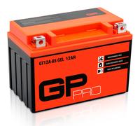 Batterie 12V 12Ah GEL GP-PRO GT12A-BS moto scooter similaire YT12A-BS YTX12A-BS