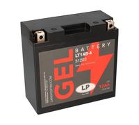 Batterie 12V 12Ah pour moto Batterie de démarrage MG LT14B-4