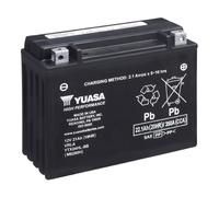 BATTERIE 12V 21 Ah YTX24HL-BS YUASA MF SANS ENTRETIEN HAUTE PERFORMANCE AVEC