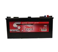 Batterie 12V 225Ah 1300A 518x273x240 Gamme Super Heavy Duty STECOPOWER - 780