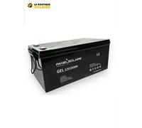 Batterie 12V/265A GEL Deep Cycle PANEL SOLAIRE à décharge lente ( Inserts M8 )