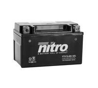 Nitro ytx7 a-4-BS Gel - N de ytx7 a-4 BS Gel AGM fermé, Schwartz Taille NA, Petite, Noir.