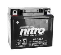BATTERIE 12V 8 Ah NB7 NITRO SLA SANS ENTRETIEN PRETE A L'EMPLOI