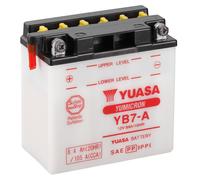 Batterie 12v 8 ah yb7-a yuasa yumicron avec entretien (lg135xl75xh133mm)