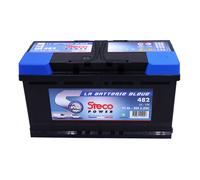 Batterie 12V 92Ah 800A 353x175x190 mm stecopower - 482