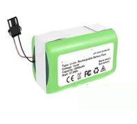 Batterie 14,4 V 4000 mAh longue durée for aspirateur robot Eufy, RoboVac, MAX/G10-G30 Hybrid Edge, 15 °C/15 °T/25 °C/30 °C/35 °C, accessoires(4000mAh)