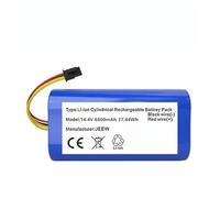 Batterie 14.4V 2800~6800MAh, Compatible for Conga, Remplacement for Robot Aspirateur 6800 1290 1390 1490, Nouveauté 1590(6800mAh)