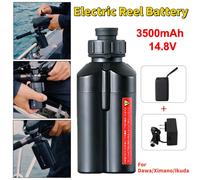 batterie 14,8 V 3500 mAh pour moulinet de pêche électrique, pour Daiwa 600MJ, G300j/L, Shimano Beastmaster 9000 6000 601DH, batterie pour moulinet Power Assist pour la pêche en mer avec chargeur,3500m