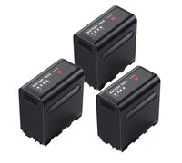 Batterie 15 000 MAh for NP-F980 avec Sortie De Charge USB, Compatible avec Les Modèles Sony CCD-TRV35, TRV940, CCD-RV100 Et DCR-TR7.(3pcs)